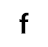 f